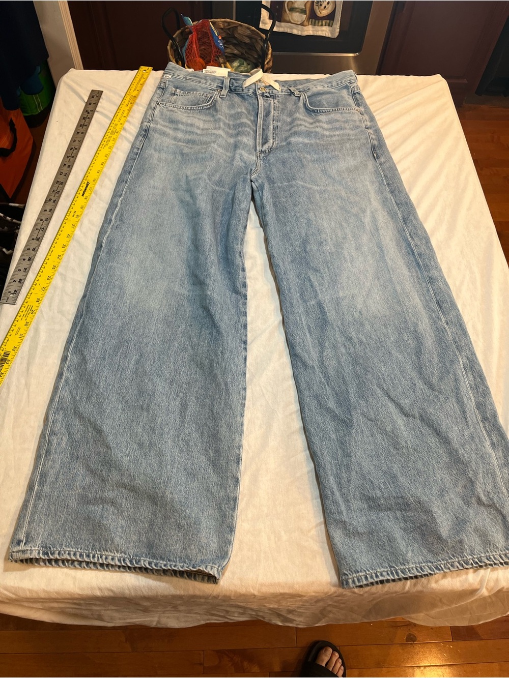 Citizen of Humanity Light Blue Wide Leg Women’s Jeans 33 NWT